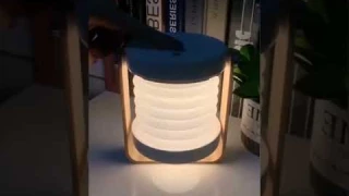 Retractable Lantern Dimmable Touch Night Light