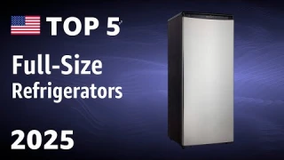 TOP—5. Best Full-Size Refrigerators (Without Freezer) 2025