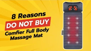 COMFIER Full Body Massage Mat | 8 Reasons To Think Twice! 🛑💆‍♂️