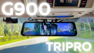 WOLFBOX G900 Tripro Review – The Ultimate Mirror Dash Cam Setup