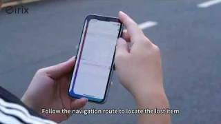 eirix tacker card for iPhone (iOS), Wallet Tracker Card