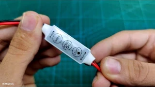 12VLC-Q201 | 12-24v led controller three button monochrome manual online dimmer flash monochord