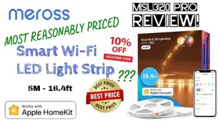 Meross MSL320 Pro: the most reasonably priced smart Wi-Fi LED light strip?