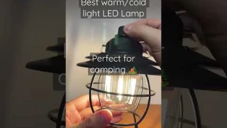 Best Camping Retro LED Lamp 🏕️Hokolite.com Discount Code: Duster20