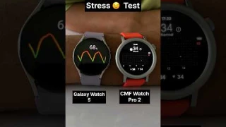 CMF Watch Pro 2 Vs Samsung Galaxy Watch 5 Stress Test 😫 #wearabletech #smartwatch