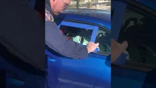 How duct tape can open your car window when you forgot keys  #Shorts