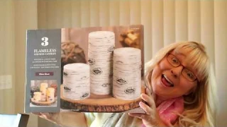 Review on Best Flameless LED Wax Candles - Outdoor Rustic Look, Realtree, Super Realistic