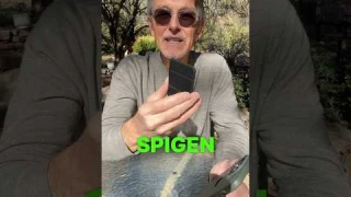 The Spigen Mini MagSafe wallet doubles as a Kickstand. #magsafe #magsafeaccessories #magsafewallet