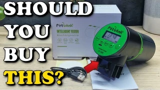 Petbank Automatic Fish Feeder REVIEW | Rechargeable Timer Auto Fish Feeder