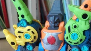 3D DIY Disassembly 5 In 1 Combination Assembly Dinosaur Construction Set Toys 2th