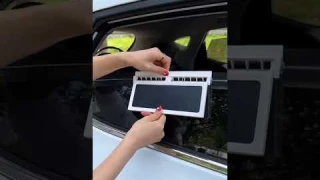 Product Link in Comments ▶️Auto Solar Ventilating Fan for Car⁠