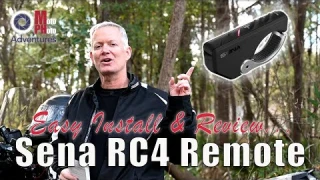 Sena RC4 Remote Control - Easy Install and Review