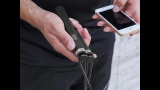 SMART SKIPPING ROPE WITH SMART APP BLUETOOTH CONNECTIVITY FOR GYM TRAINING, EXERCISE AND WORK OUT