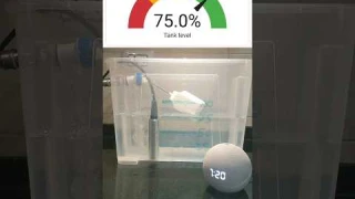 Shelly uni water level sensor #shelly #smarthome #waterlevel #homeassistant