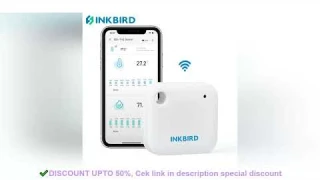REVIEW INKBIRD Digital Thermometer Hygrometer IBS-TH3 WiFi Indoor Room Temperature Humidity Meter Se