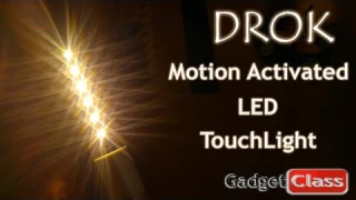 (:Review:) DROK LED Motion Activated Rechargeable Touchlight/TapLight/Nightlight