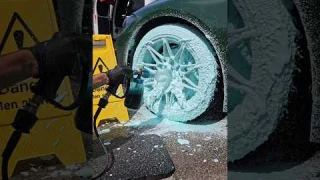 TIP For a PROFESSIONAL Wheel Clean INVEST in EZ Detail and Turtlewax Wheel Woolie Brushes #shorts