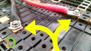 Making Internal Positve and Negative Terminals on Smart Battery