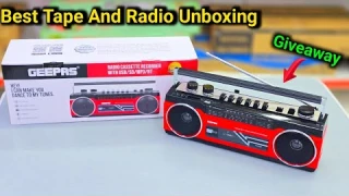 Best Tape And Radio Unboxing | Radio | Robot | dancing Monkey toy | dancing Robot | Radio Unboxing