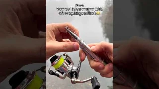 Fisch rods are nothing compared to this 😂 #fishing #fisch #fishingrod