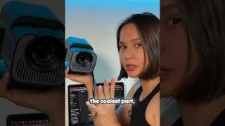 Portable Projector, HY320 Mini Projector with WiFi and Bluetooth