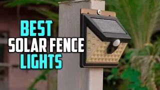 Top 5 Best Solar Fence Lights  for Deck, Patio, Stairs, Yard, Path & Driveway [2022 Review] Outdoor