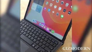 Slim Smart Auto Wake/Sleep iPad Keyboard Case, with Touch Panel & Apple Pencil Holder, for WorkStudy