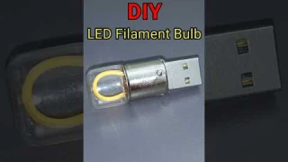 USB LED Filament Bulb
