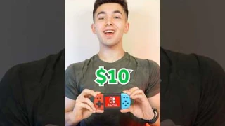 $10 vs $500 Nintendo Switch!