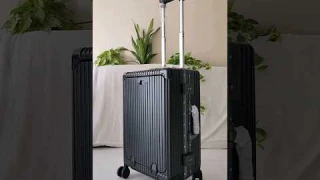 Clownfish Trolley / Carry-on Bag with TSA Lock, USB, Mobile Holder, Cup Holder & laptop compartment