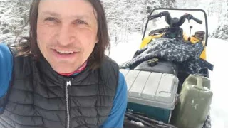 Ski doo alpine 2 лучший снегоход!Не выдержал, сорвался в лес на снегоходе!