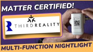 Third Reality Matter Night Light Review: Works with Apple, Google, SmartThings, and Aeotec Hubs!