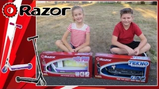 Razor Party Pop and Tekno Kick Scooter Review