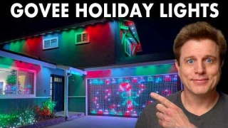 Next-Level Holiday Lighting 2025! Govee Smart Lights in Action