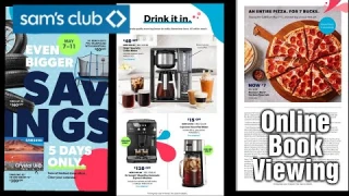 SAM'S CLUB - 5 day Sale Online book review! Sales going on from May 7 to May 11th!