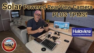 Why This Solar Powered RV Camera Plus TPMS System is a Game-Changer! Haloview BT7 Wireless Camera