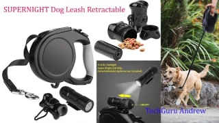 Retractable Dog Leash With Led Light REVIEW