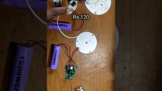 3 Mood Ac Dc kit / How to Make Ac Dc bulb at home / Emergency light #shorts
