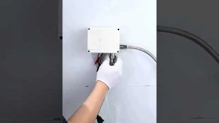 Fyeer Goose Neck Touchless Basin Faucet Automatic Sensor Tap