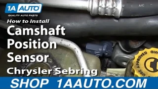 How To Install Replace Camshaft Position Sensor 2.7L V6 Chrysler Dodge