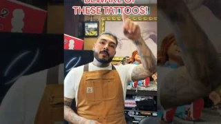 BEWARE of these TATTOOS! #Shorts #Tattoo #TattooArtist #Chicano #FineLine #viral #fyp #tattoovideos