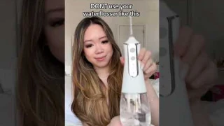 Water flossers are a huge game changer