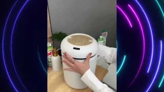 Smart Touchless Dustbin for Kitchen & Bathroom | HomeEssentials Automatic Sensor Trash Can Review