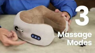 U shaped travel neck massager pillow - Make My Chairs 😎 🤩 🔥