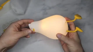 Cute Duck Lamp, Fun Rechargeable Night Light, LED Funny Duck Lamp Light Up Nursery Nightlight Review