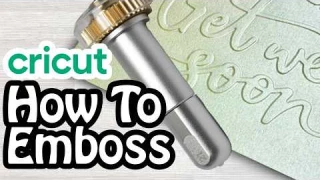 How to Emboss *and Deboss* with Your Cricut Maker