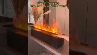 🌟 PRODUCT LINK IN COMMENTS 🌟 Long LED Fireplace Humidifier Diffuser Steam Lamp #decor #luxury