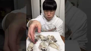 Raw oysters #shorts #food