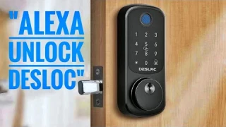 DESLOC B200 Fingerprint Smart Lock Install/Review 💯😁
