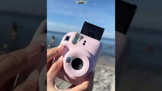 The beach and an instax mini 12 camera 🤝📸✨ #instax #instaxmini12 #instaxmini #instaxcamera